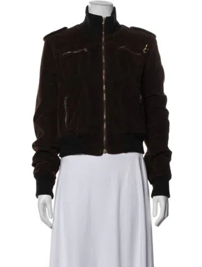 Pre-owned See By Chloé Bomber Jacket In Brown