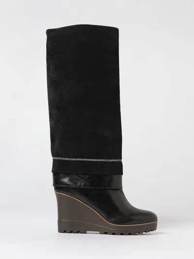 SEE BY CHLOÉ BOOTS SEE BY CHLOÉ WOMAN COLOR BLACK,H44354002