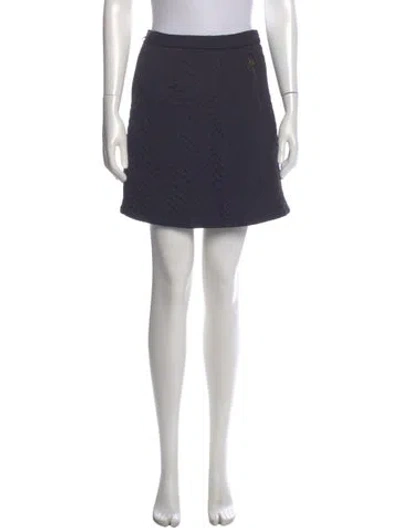 Pre-owned See By Chloé Bow Accents Mini Skirt In Black