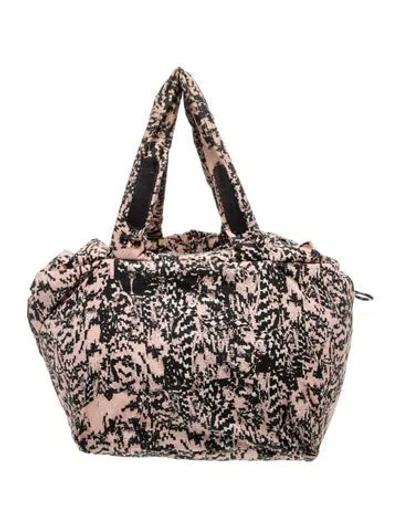 Pre-owned See By Chloé Canvas Tote In Pink