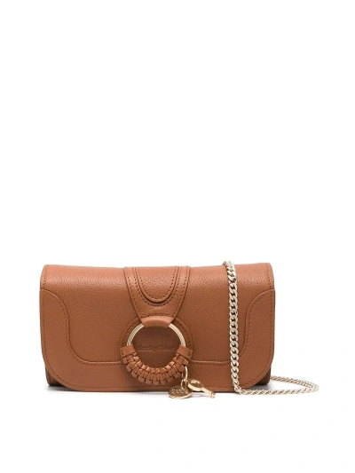 See By Chloé Hana Chain-strap Bag In Brown