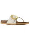 See By Chloé Mules Chany Fussbett - See By Chloe - Cuir - Naturel In Neutrals