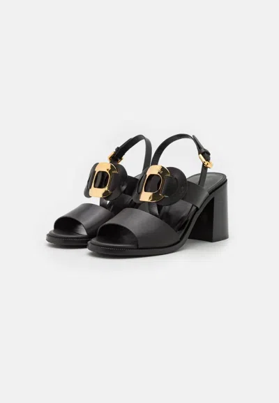 See By Chloé Chany Heeled Sandals In Black