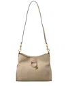 SEE BY CHLOÉ SEE BY CHLOÉ CHARM DETAIL LEATHER SATCHEL