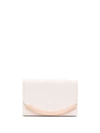 See By Chloé S17 Wp579349 Woman Ce Mant Beige Wallet In 水泥米色