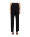 See By Chloé City Fluid Casual Pants In Black