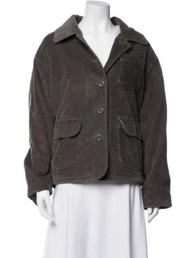 Pre-owned See By Chloé Coat In Grey