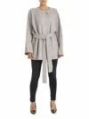 See By Chloé Fisherman Ribs Cardigan In Grey In Gris