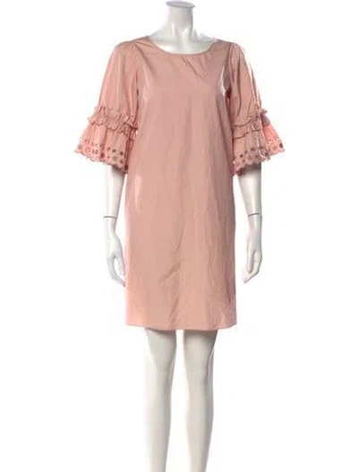 Pre-owned See By Chloé Crew Neck Mini Dress W/ Tags In Pink