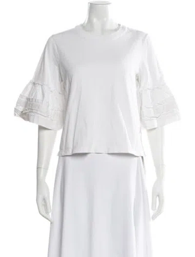 Pre-owned See By Chloé Crew Neck Short Sleeve T-shirt In Neutral