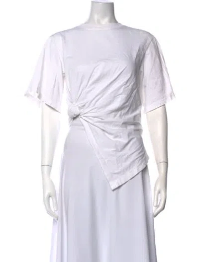 Pre-owned See By Chloé Crew Neck Short Sleeve T-shirt In White