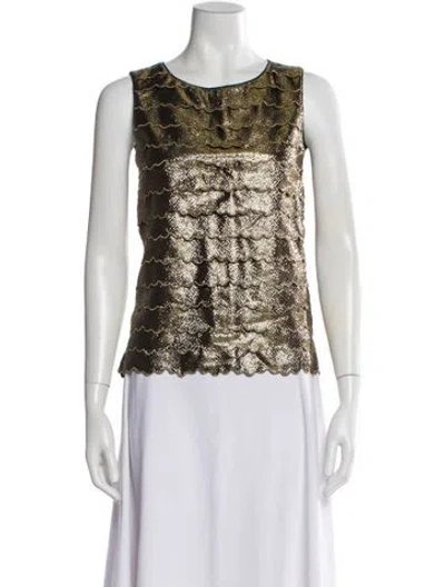 Pre-owned See By Chloé Crew Neck Sleeveless Top