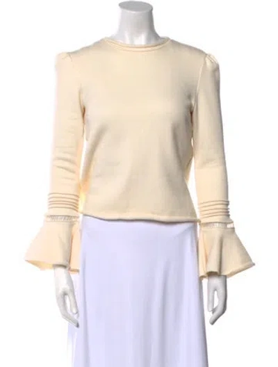 Pre-owned See By Chloé Crew Neck Sweater In Neutral