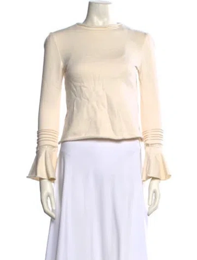 Pre-owned See By Chloé Crew Neck Sweater In Neutral