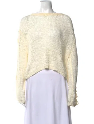Pre-owned See By Chloé Crew Neck Sweater In Neutrals