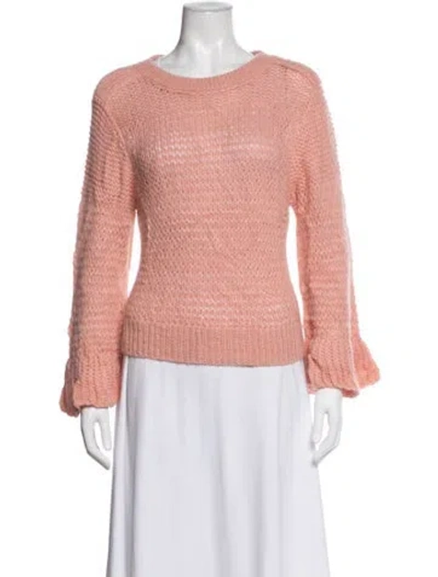 Pre-owned See By Chloé Crew Neck Sweater In Orange