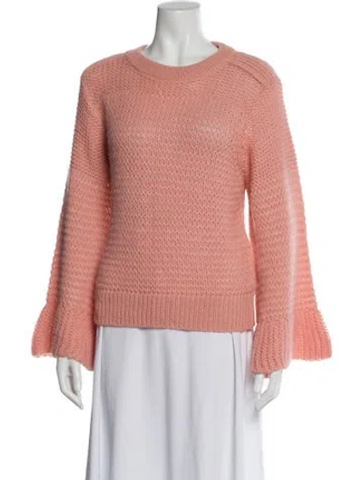 Pre-owned See By Chloé Crew Neck Sweater In Pink