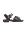 See By Chloé Crossover-strap Sandals In Black