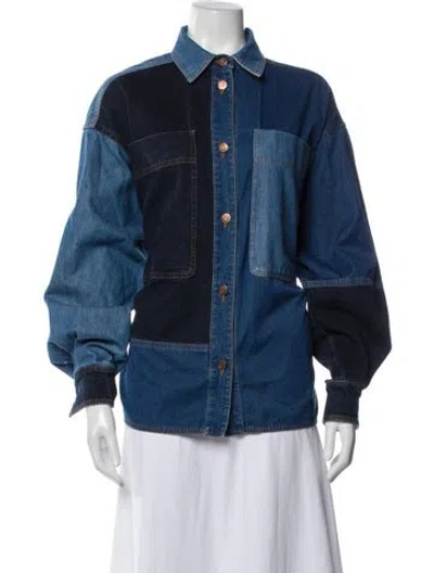 Pre-owned See By Chloé Denim Jacket In Blue