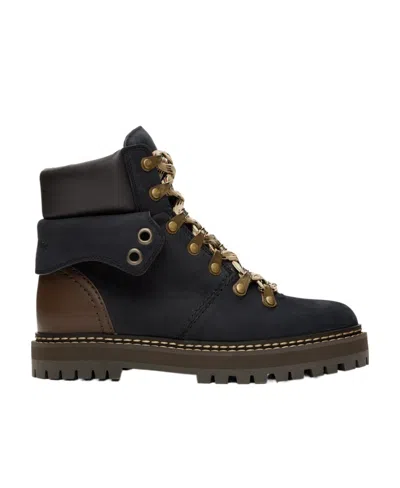See By Chloé Eileen And Ankle Boots In Black