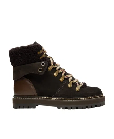 See By Chloé Eileen And Ankle Boots In Black