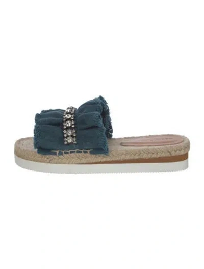 Pre-owned See By Chloé Espadrilles In Blue