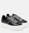 See By Chloé Essie Leather Sneakers In Schwarz