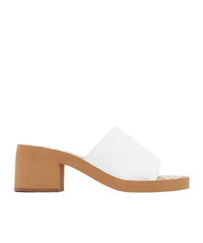 See By Chloé Essie Logo High-heeled Sandals In Brown