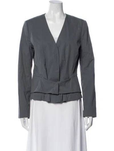 Pre-owned See By Chloé Evening Jacket In Gray