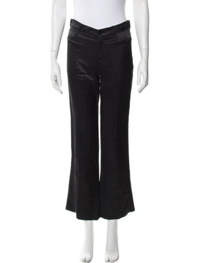 Pre-owned See By Chloé Flared Pants In Black