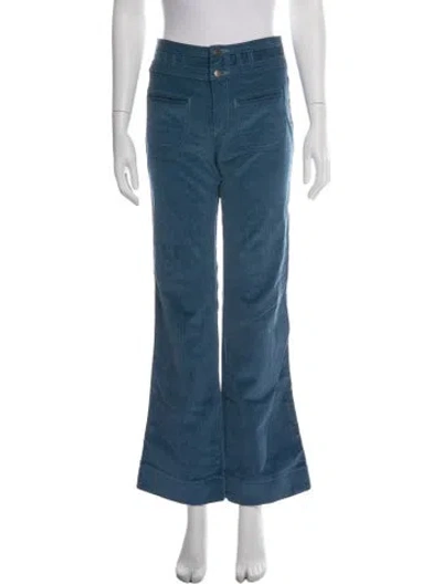 Pre-owned See By Chloé Flared Pants In Blue