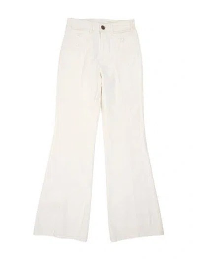 Pre-owned See By Chloé Flared Pants In Neutral