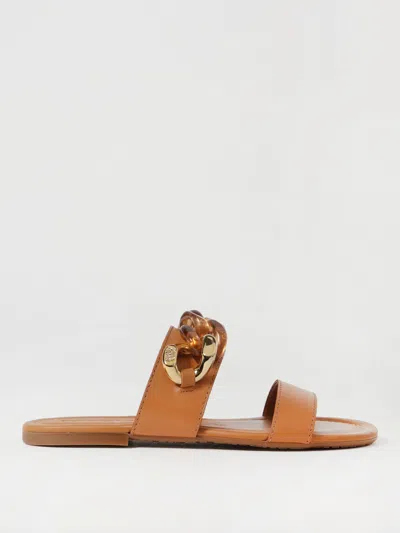 SEE BY CHLOÉ FLAT SANDALS SEE BY CHLOÉ WOMAN COLOR LEATHER,F20676107