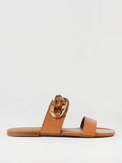 See By Chloé Flat Sandals  Woman Color Leather In Brown