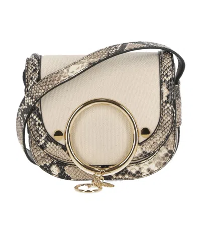 See By Chloé Flip Shoulder Bag In Nude