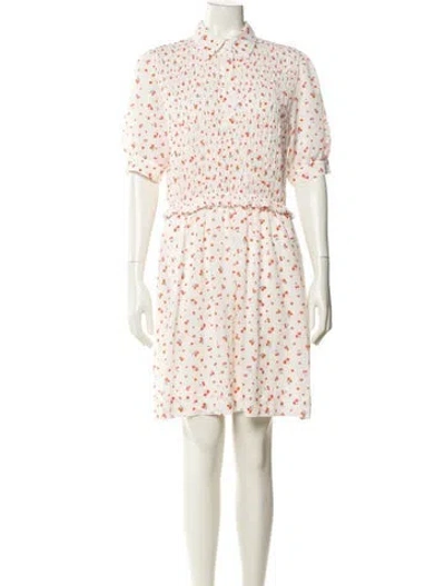 Pre-owned See By Chloé Floral Print Knee-length Dress In Multi