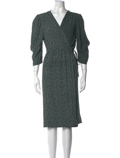 Pre-owned See By Chloé Floral Print Knee-length Dress In Multi