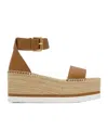 See By Chloé Glyn Pin-button High-heeled Sandals In Nude