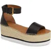 See By Chloé Glyn Platform Espadrille Sandal