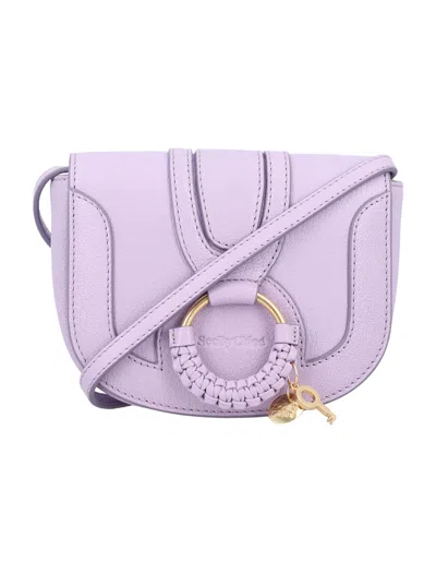 See By Chloé Grained Goatskin Hana Small Crossbody Bag In Lillac For Women In Purple