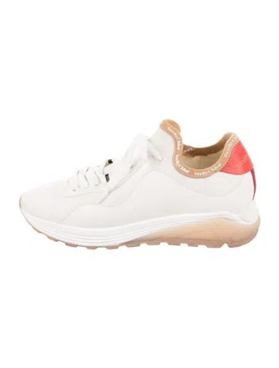 Pre-owned See By Chloé Graphic Print Sneakers In White