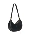 SEE BY CHLOÉ SEE BY CHLOÉ HANA HALF-MOON LEATHER SHOULDER BAG