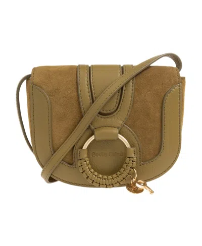 See By Chloé Hana Leather Crossbody Bag In Green