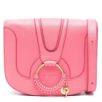 See By Chloé See By Chloe Hana Leather Shoulder Bag In Pink