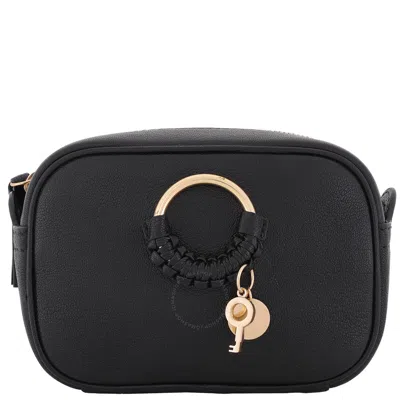 See By Chloé See By Chloe Hana Mini Leather Crossbody Bag In Black
