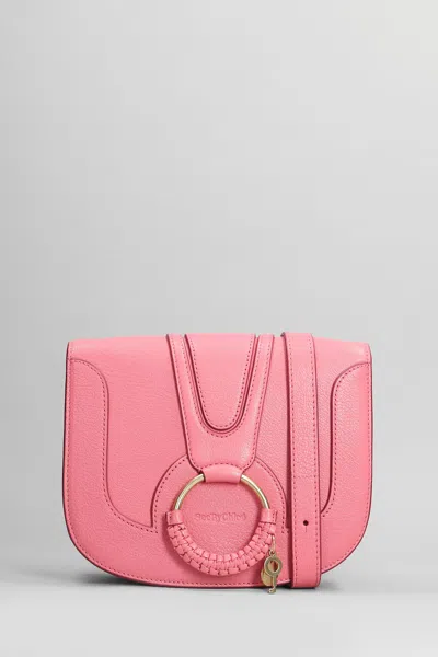 See By Chloé Hana Shoulder Bag In Rose-pink Leather