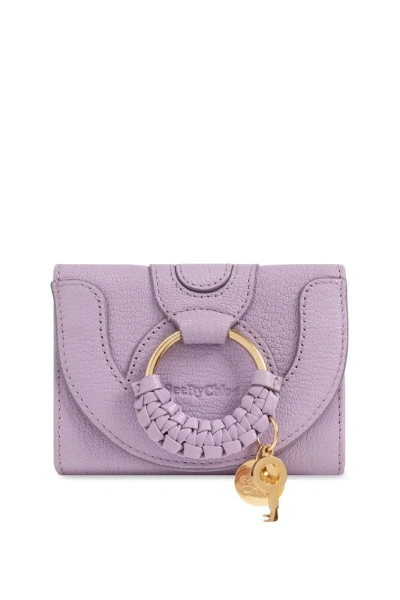 See By Chloé Hana Trifold Wallet In Purple