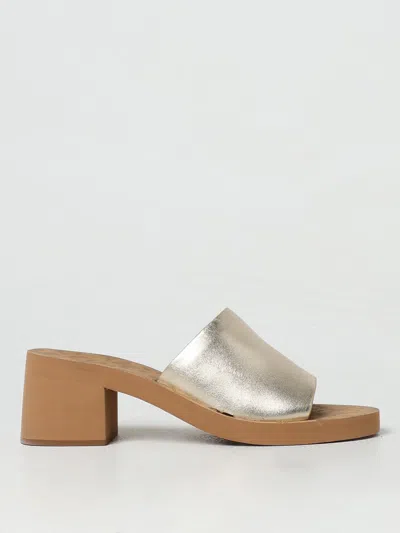 See By Chloé Heeled Sandals  Woman Colour Gold