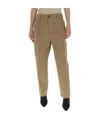 Shop See By Chloé High-waist Straight Trousers In Brown