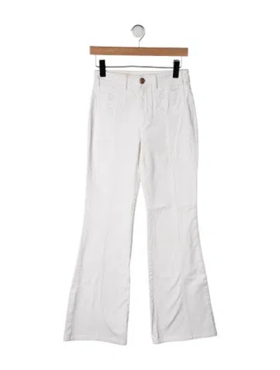 Pre-owned See By Chloé High-rise Flared Jeans In Neutrals